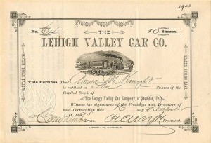 Lehigh Valley Car Co. (Uncanceled)